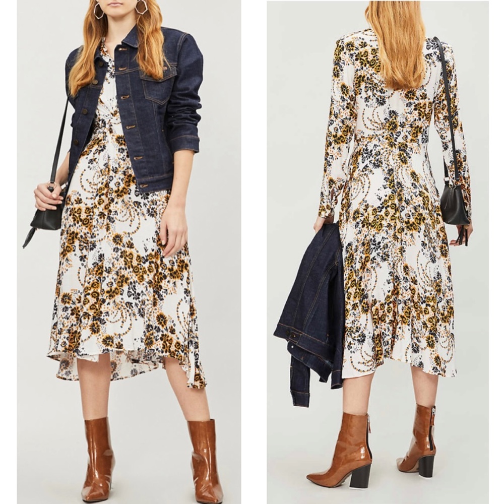 NWOT Free People Bandana Print Shirt Dress - Picture 4 of 14